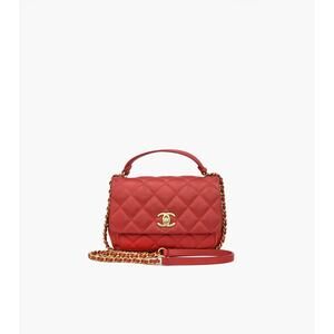 CHANEL Red Business Affinity 2WAY Bag A-A23951